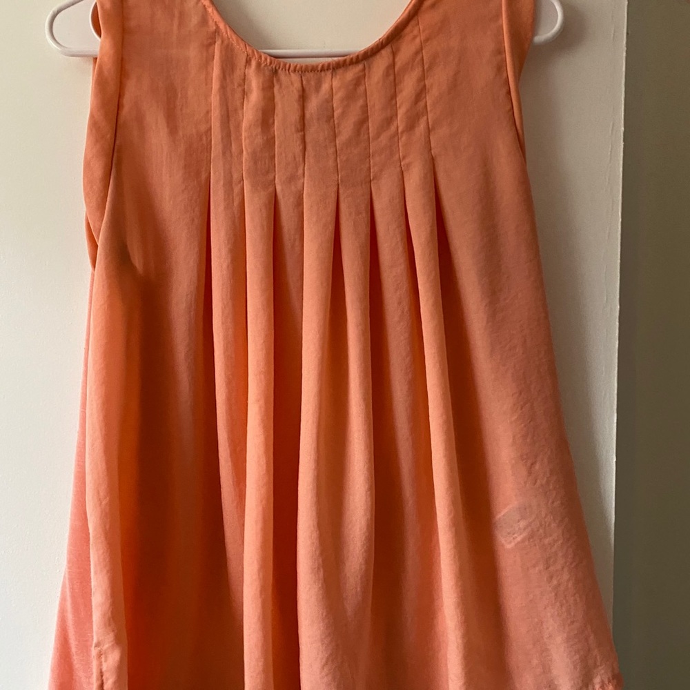 Flowy Peach Tank